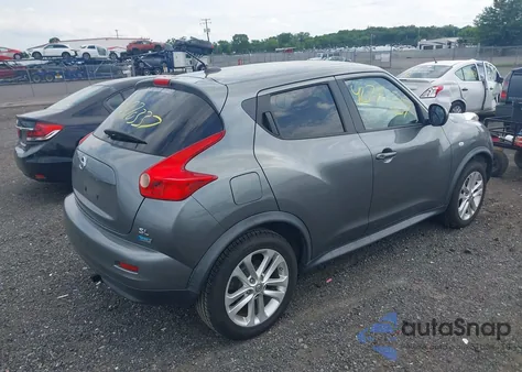 2013 Nissan Juke Sl из США, поврежденный, VIN JN8AF5MR4DT207296